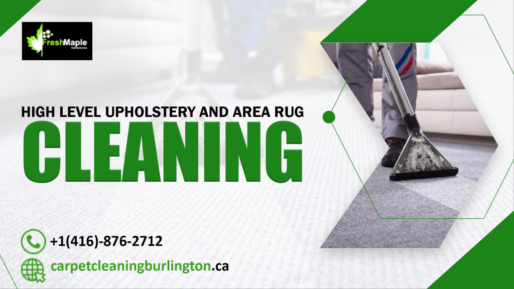 High Level Upholstery & Area Rug Cleaning